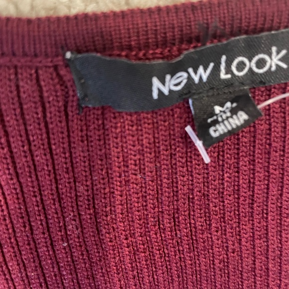 New look sweater dress ribbed ruffle - Picture 7 of 7